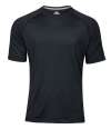 TJ7020 Tee Jays Mens Cool Dry T Shirt Black colour image